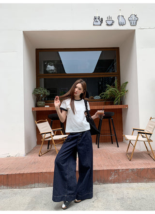 high waist jeans