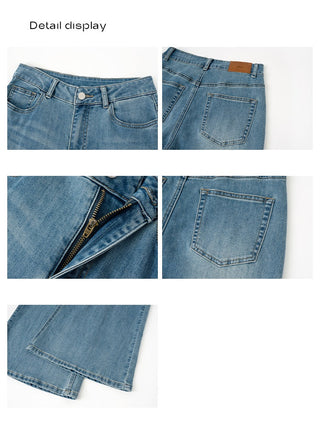 narrow bootcut jeans
