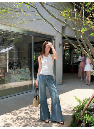 narrow bootcut jeans
