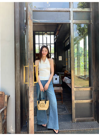narrow bootcut jeans