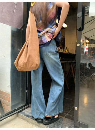 narrow bootcut jeans