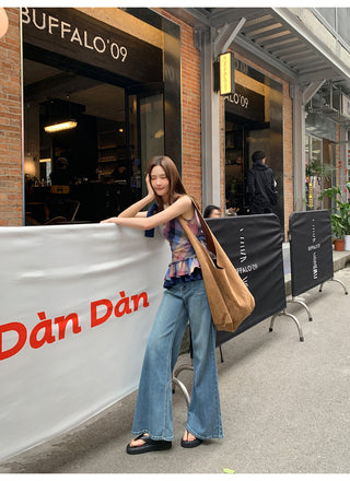 narrow bootcut jeans