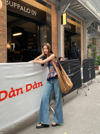 narrow bootcut jeans