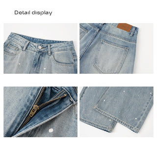 metal panel jeans