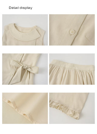 lace vest set