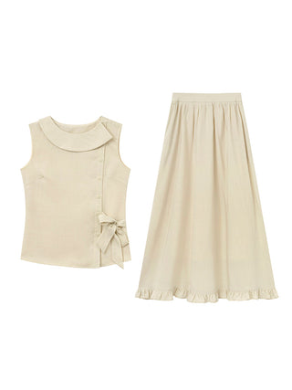 lace vest set