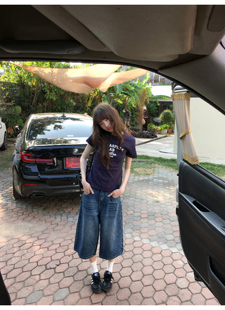 retro wash jeans