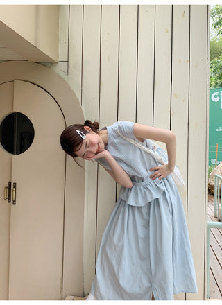 round neck dress