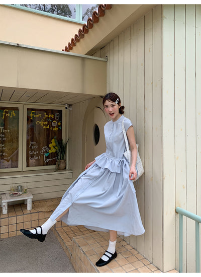 round neck dress