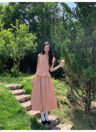 round neck dress