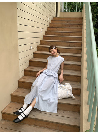 round neck dress