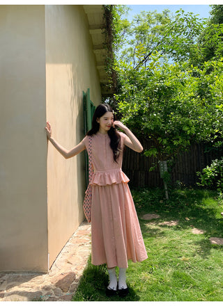 round neck dress