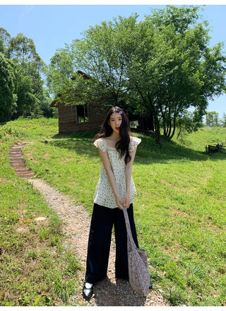 western lace blouse