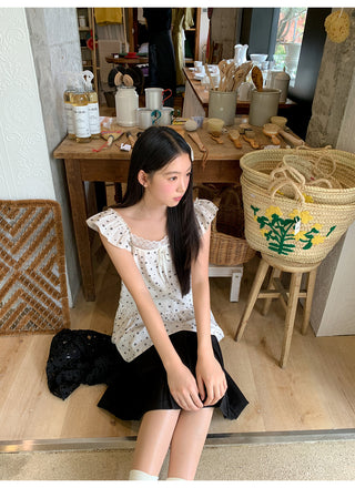 western lace blouse