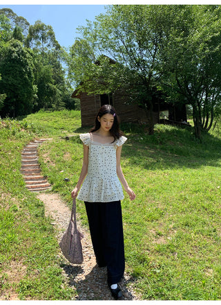western lace blouse