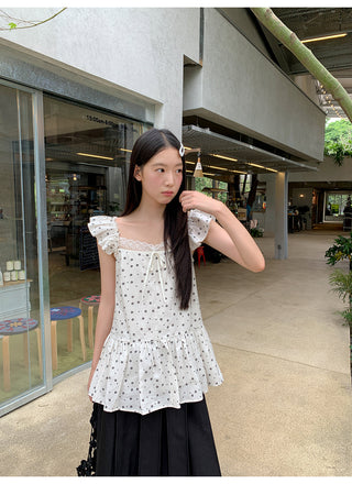 western lace blouse