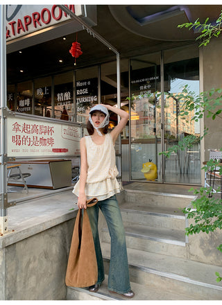plaid camisole top