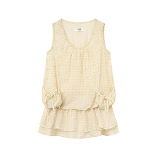 plaid camisole top