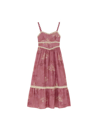 lace sling dress