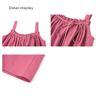 bow suspender dress