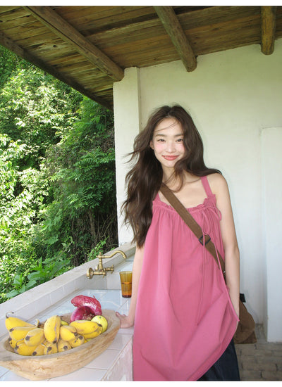 bow suspender dress