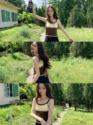 knitted camisole top