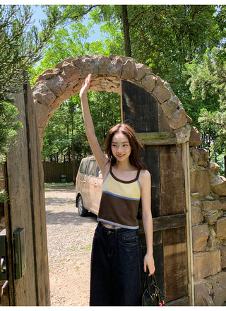knitted camisole top