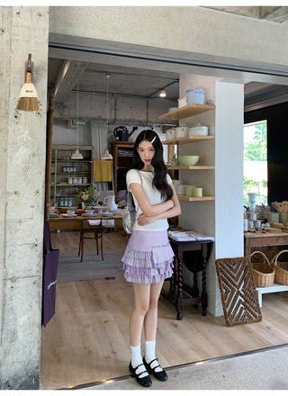 stitching cake skirt