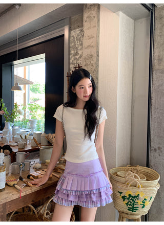 stitching cake skirt