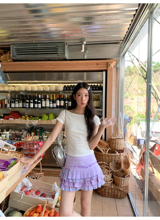 stitching cake skirt