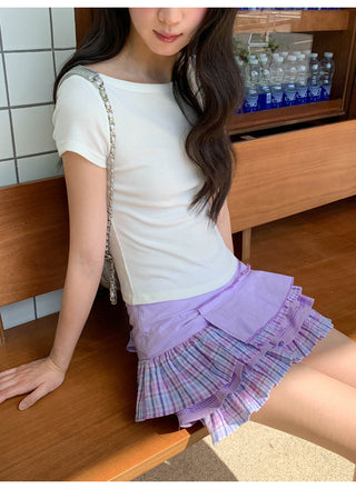 stitching cake skirt