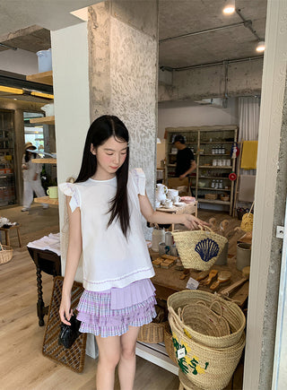 stitching cake skirt