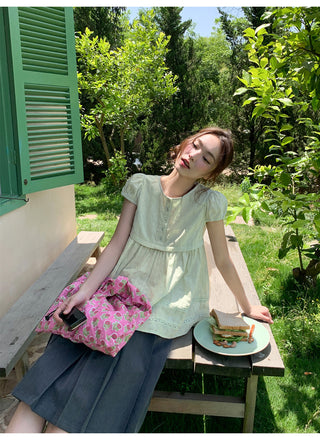 doll neck shirt