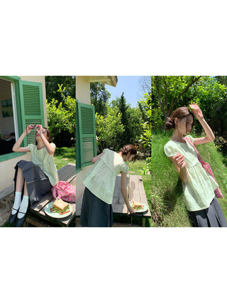 doll neck shirt
