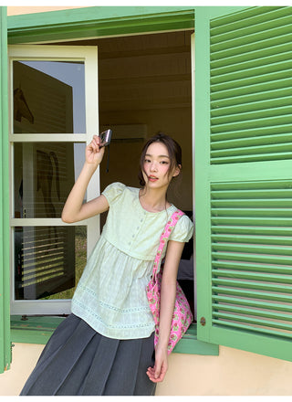 doll neck shirt