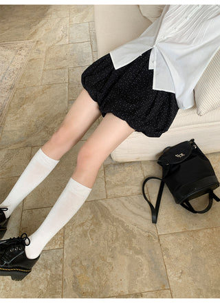 polka dot shorts