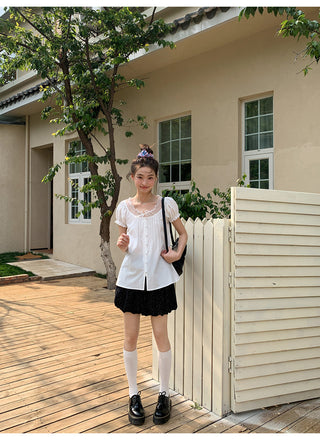 polka dot shorts