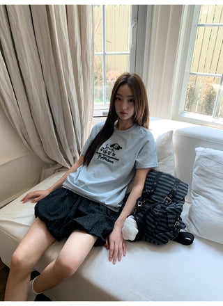 polka dot shorts