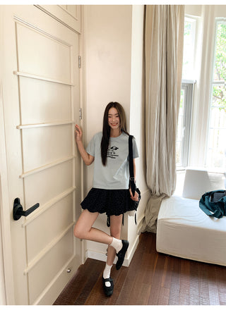 polka dot shorts