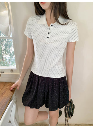 polka dot shorts