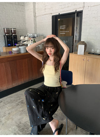 puppy print pants