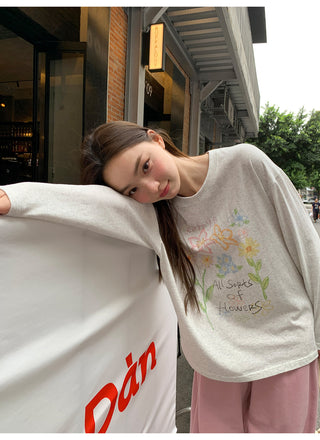 printed long sleeve