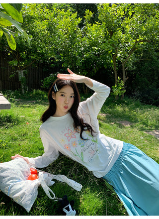 printed long sleeve