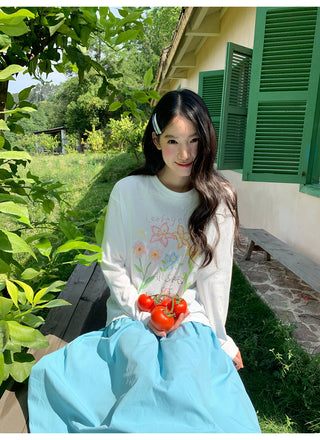 printed long sleeve
