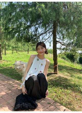 ruffle camisole top