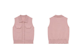 pocket sleeveless top