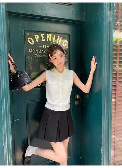 pocket sleeveless top