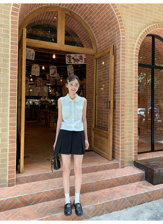 pocket sleeveless top