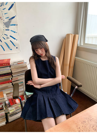 basic denim dress