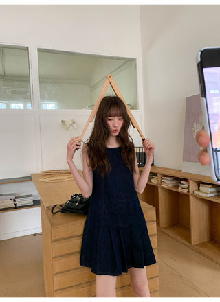 basic denim dress